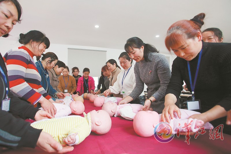 女子怀孕找不到月嫂，给婆婆报培训班